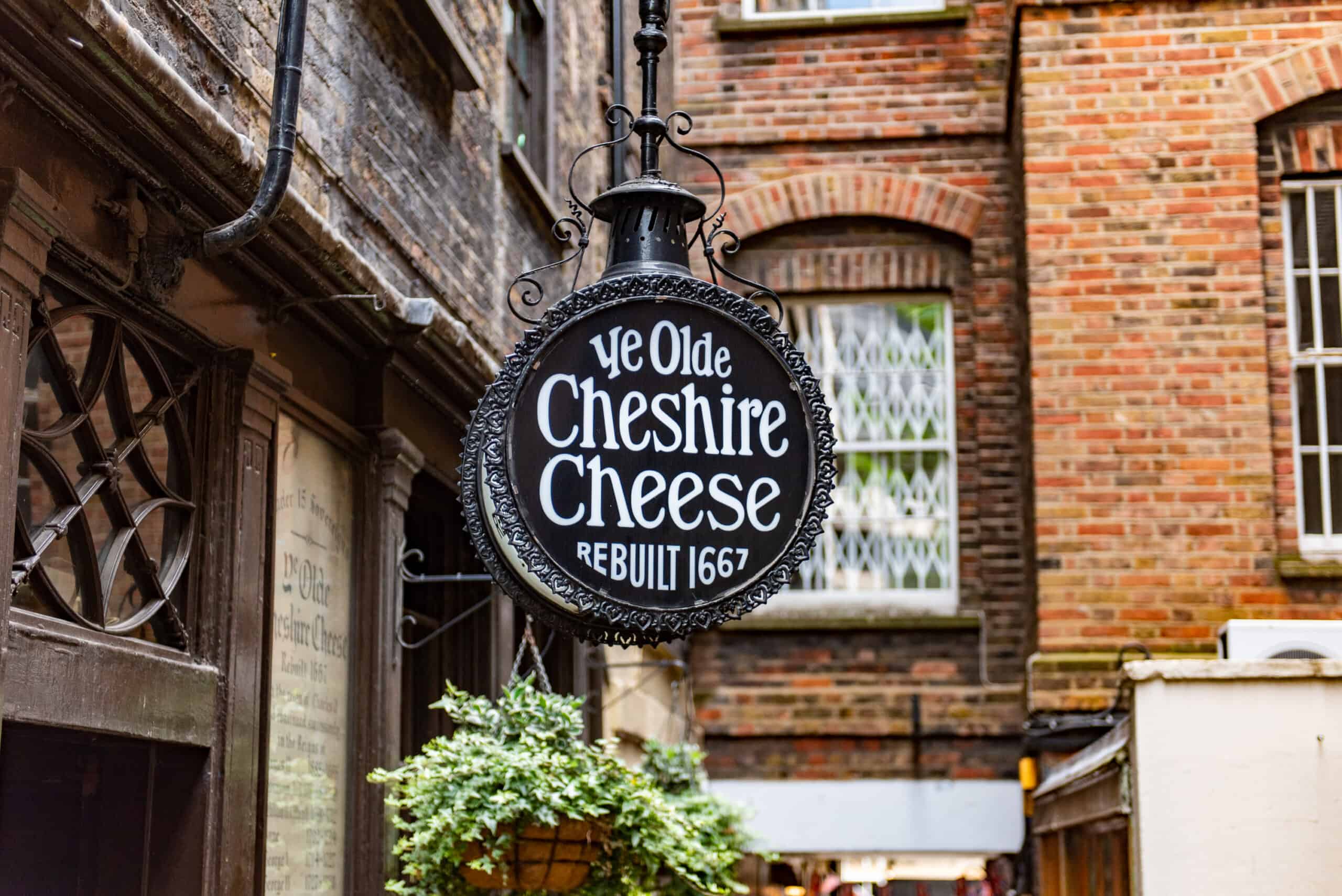 Ye Olde Cheshire Cheese Pub And Chop House Fleet Street London